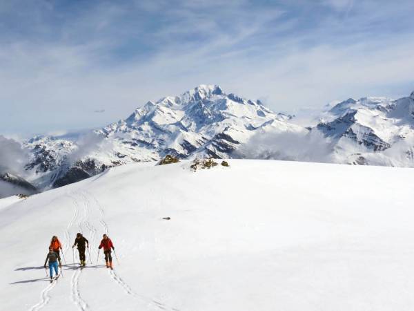 The ski touring heaven