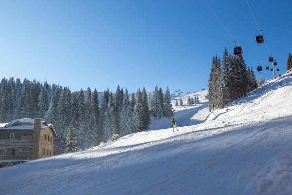 The "Jahorina" run in Pale, Bosnia-Herzegovina: