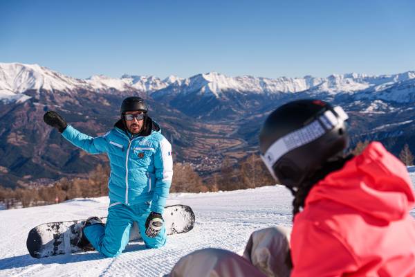 Explore new horizon on snowboard