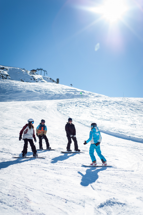 Snowboard private lesson - ESI Le Mourtis