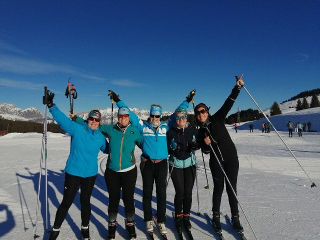 Nordic ski Adult group lessons Orcières Merlette