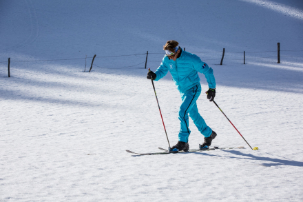Nordic ski private ski lesson