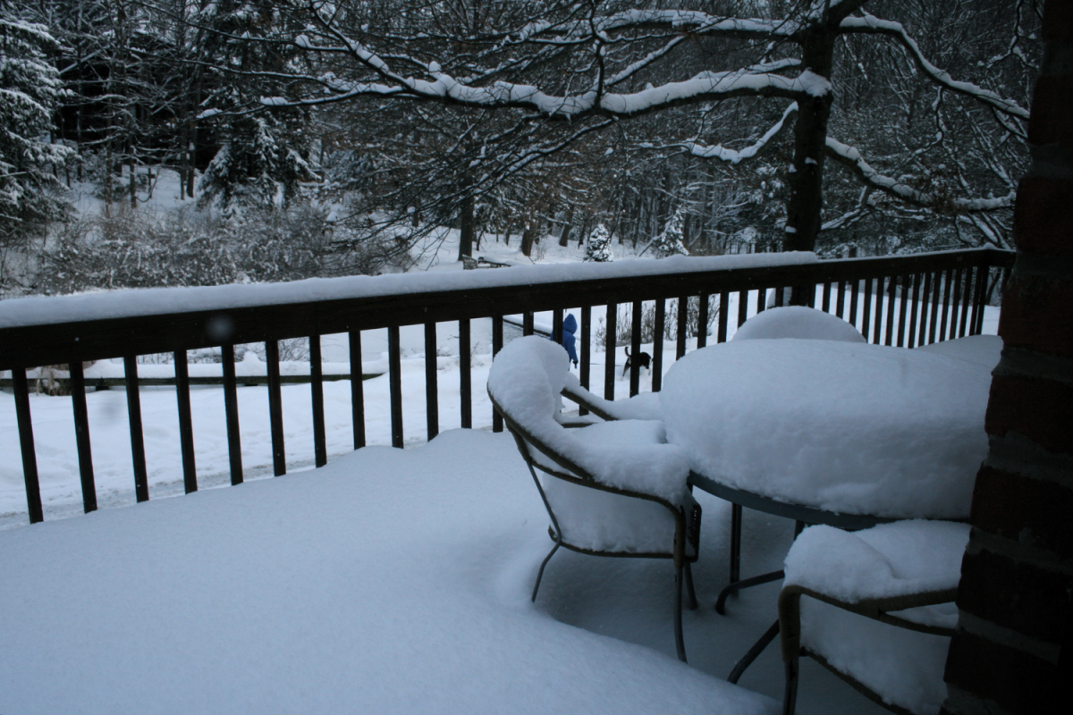 Snow is arriving in force in the ski resorts.