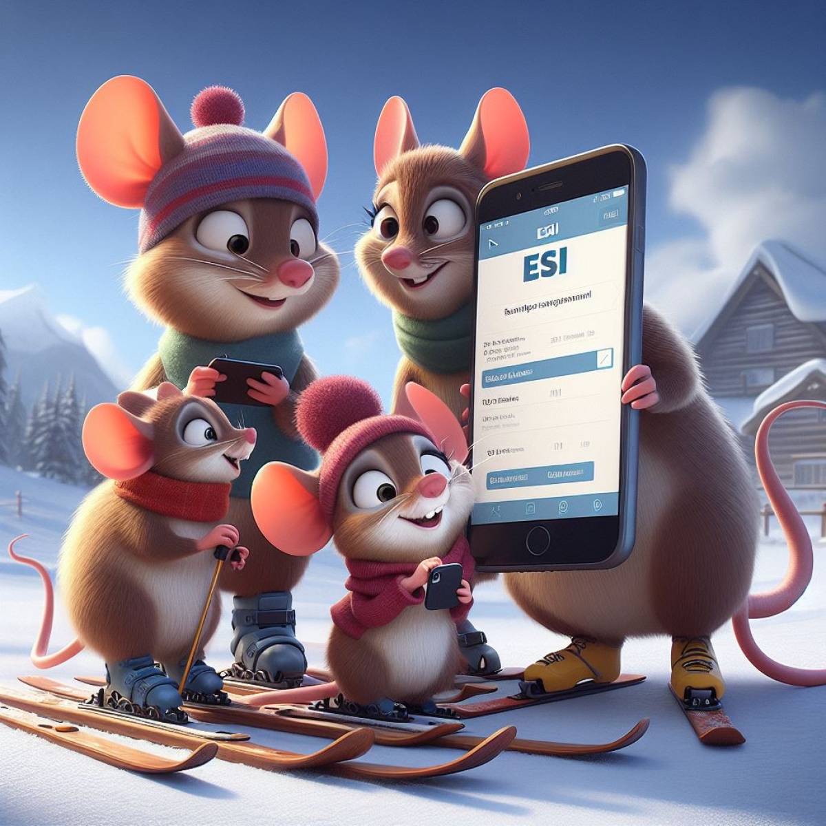 ESI innovates with a mobile app to track your skiing and snowboarding progress.