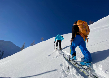 Ski touring or splitboard