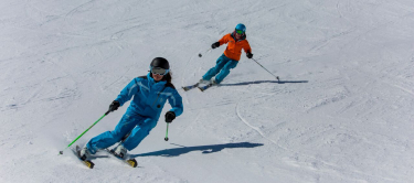 Alpine skiing private lesson