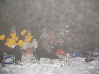 Snowshoe walk