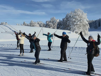 Nordic skiing Group lessons