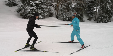 Nordic ski private lessons