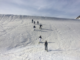 Snowshoeing