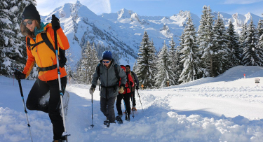 Snowshoe walk